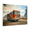Speeding Fire Truck Poster