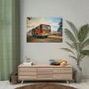Speeding Fire Truck Poster