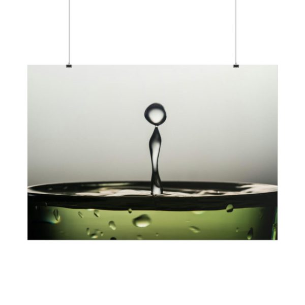 101875-696.jpg Water Droplets Poster