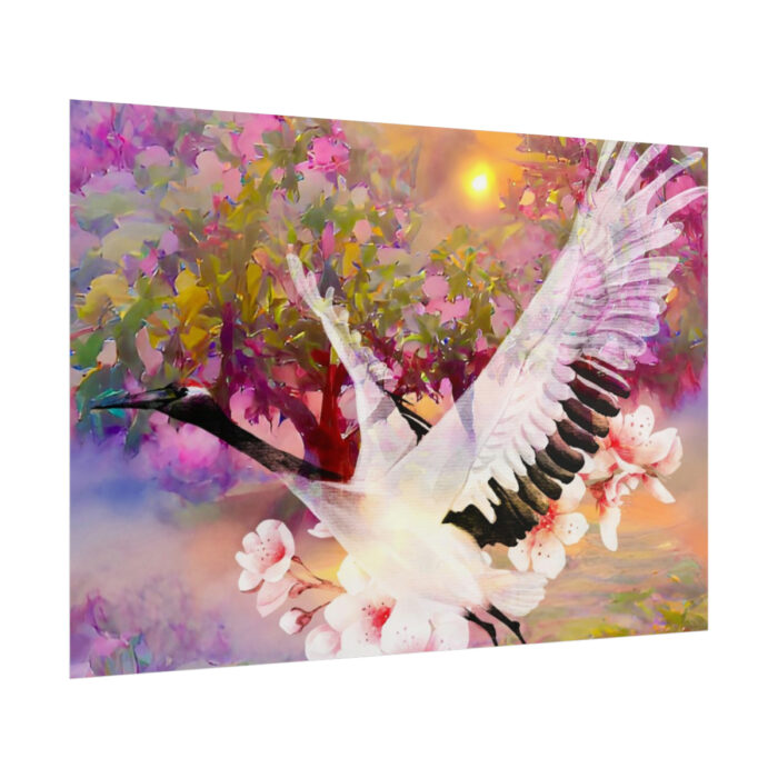 Magnificent Pink Pear Blossom Garden Poster - Image 13