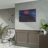 101875-709.jpg Tree Forest Starry Aurora Poster