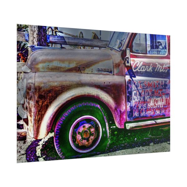 101875-72.jpg Vintage Pick-up Truck Poster