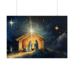 Abstract Representation of the Birth of Jesus Poster - Image 12