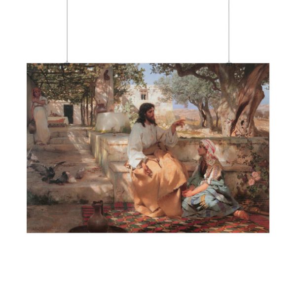 101875-746.jpg Semiradsky Christ Martha Maria Poster