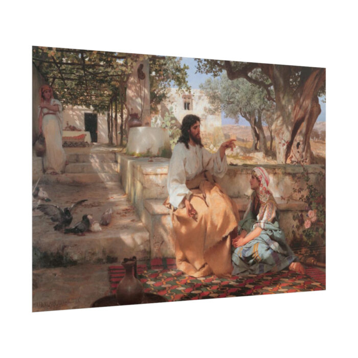 Semiradsky Christ Martha Maria Poster - Image 13