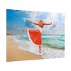 101875-812.jpg Woman Dance Beach Happy Poster