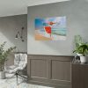 101875-814.jpg Woman Dance Beach Happy Poster
