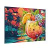 101875-832.jpg Tropical Drink Illustration Poster