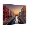 Sunset in Burano Poster