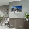 101875-864.jpg Blue Sky Cold Daylight Fosty Trees Poster