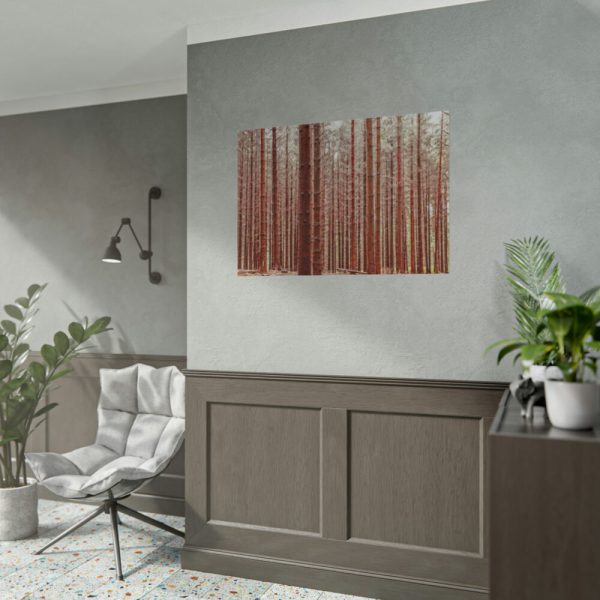 Forest Trees in Autumn Poster