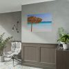 Parasol On The Beach Poster