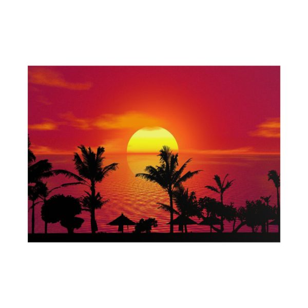Orange Sky Poster