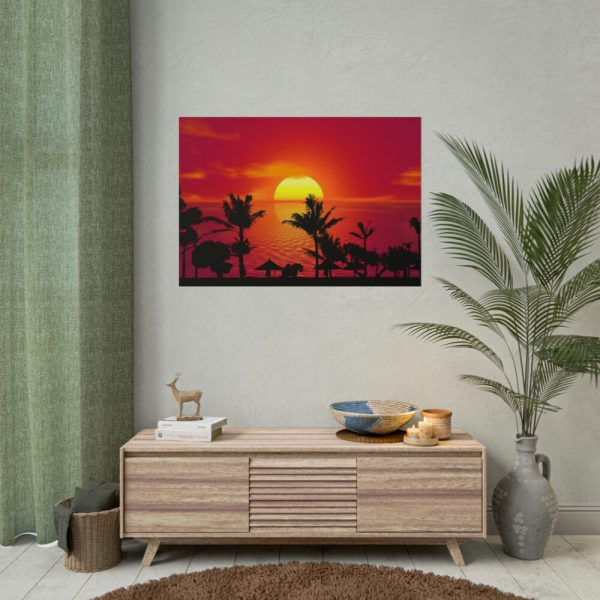 Orange Sky Poster