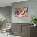 Magnificent Pink Pear Blossom Garden Poster - Image 15