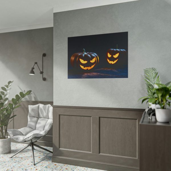 Halloween Pumpkin Decoration Poster