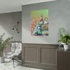 101894-109.jpg Easter Rabbits Spring Van Poster