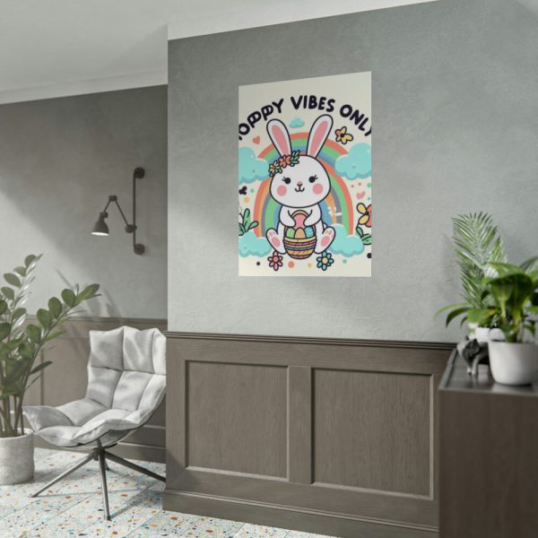 Happy Easter Day Vibes Poster