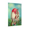 Easter Bunny Paints Eggs Poster
