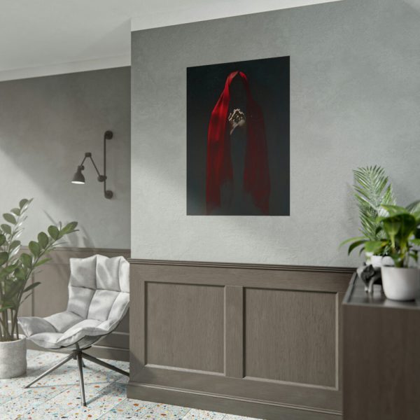101894-14.jpg Man in Red Cloak Poster