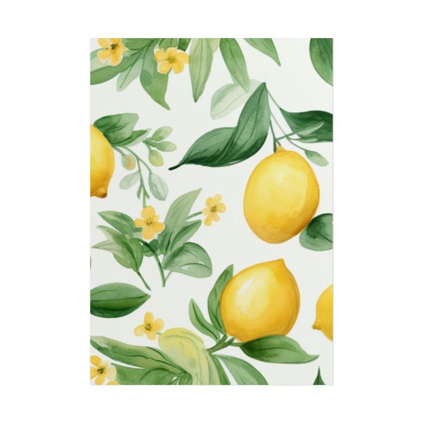 101894-160.jpg Lemon Seamless Fruit Poster