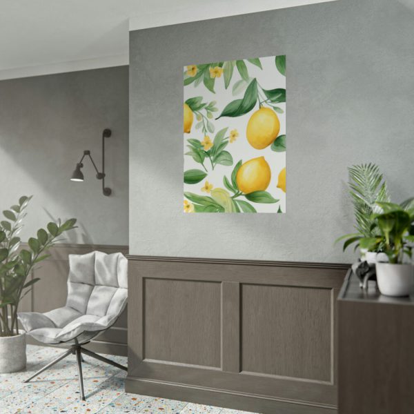 101894-164.jpg Lemon Seamless Fruit Poster