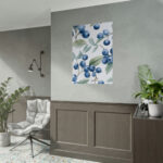 Seamless Blueberry Fruit Poster - Image 15