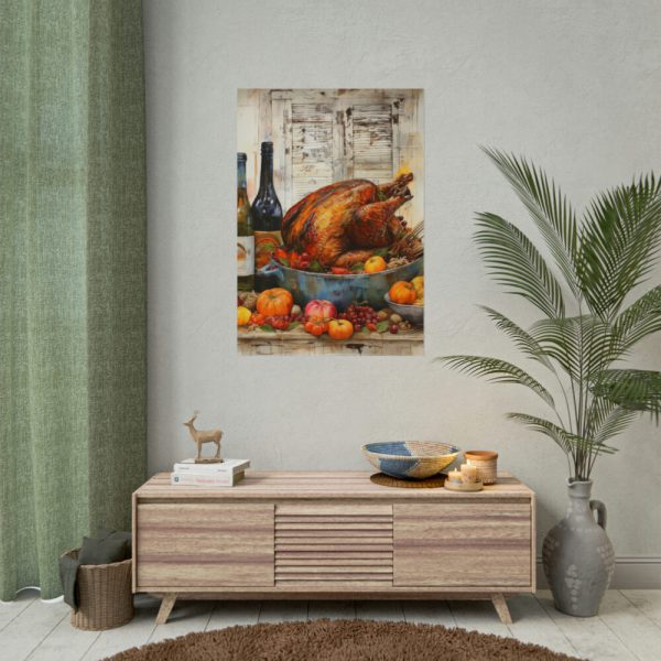 101894-193.jpg Thanksgiving Roasted Turkey Poster