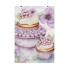 101894-196.jpg Frosted Cupcake With Fruit Topping Poster