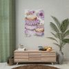 101894-198.jpg Frosted Cupcake With Fruit Topping Poster