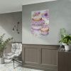 101894-199.jpg Frosted Cupcake With Fruit Topping Poster