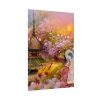 101894-2.jpg Nihon Kenchiku Within a Pink Flowers Poster