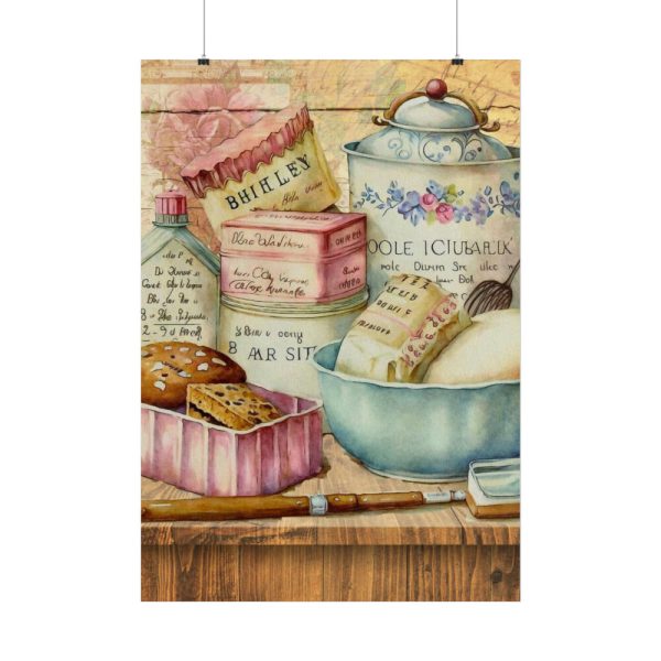 Kitchen Baked Goods Poster