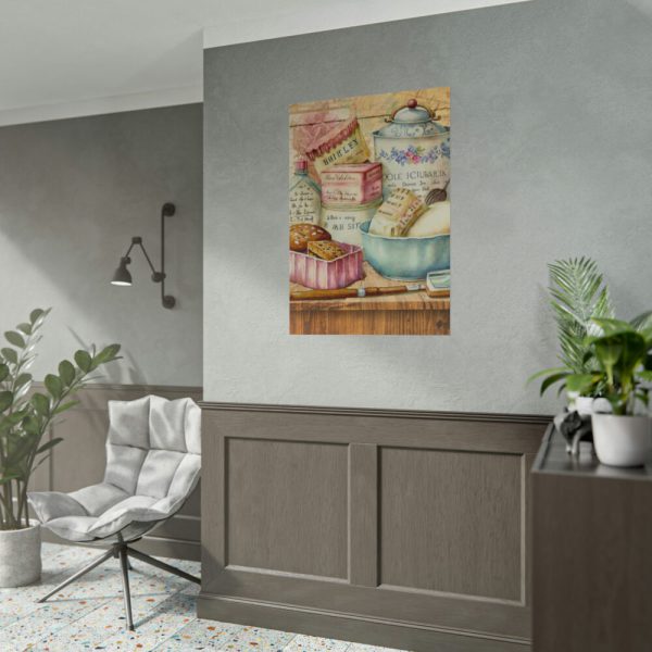 Kitchen Baked Goods Poster