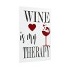 Wine Glass Motivation Poster