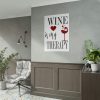 Wine Glass Motivation Poster