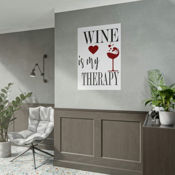 Wine Glass Motivation Poster