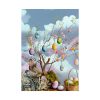 Easter Egg Tree And Rabbit Poster