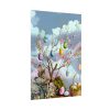 Easter Egg Tree And Rabbit Poster