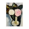101894-275.jpg Pink and White Flowers in a Vase by Marsden Hartley Poster