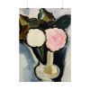 101894-276.jpg Pink and White Flowers in a Vase by Marsden Hartley Poster