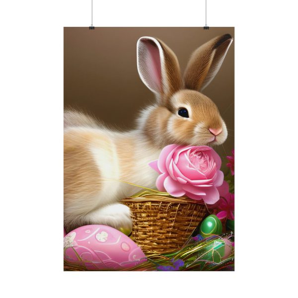 101894-291.jpg Cute Easter Bunny I Poster