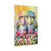 Spring Easter Gnomes On Van Poster