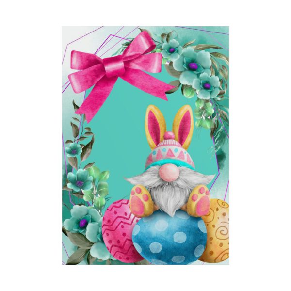 101894-300.jpg Easter Bunny Gnome And Eggs Poster