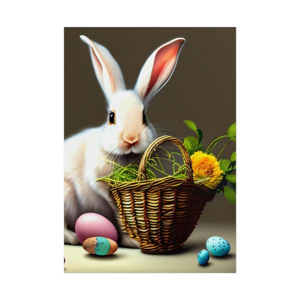 101894-305.jpg Cute Easter Bunny II Poster