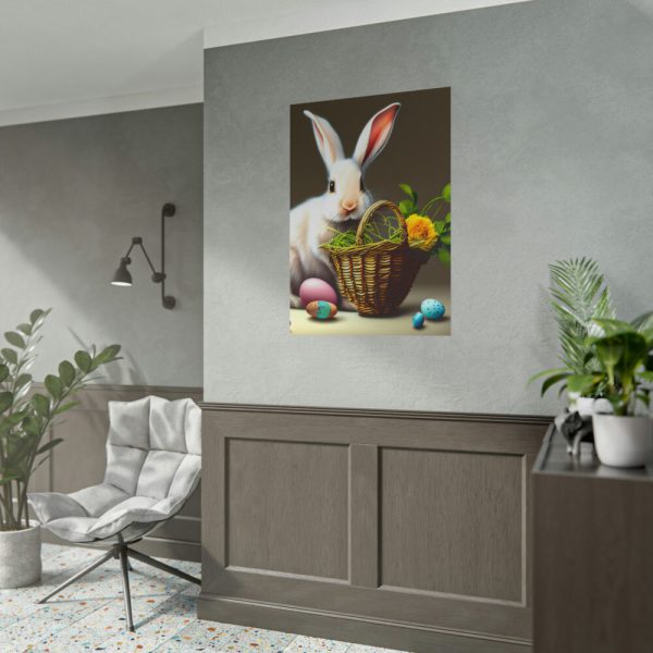 101894-309.jpg Cute Easter Bunny II Poster