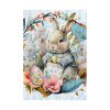 101894-310.jpg Baby Easter Bunny Wreath Poster