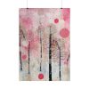 101894-326.jpg Whimsical Pink Winter Forest Art Poster