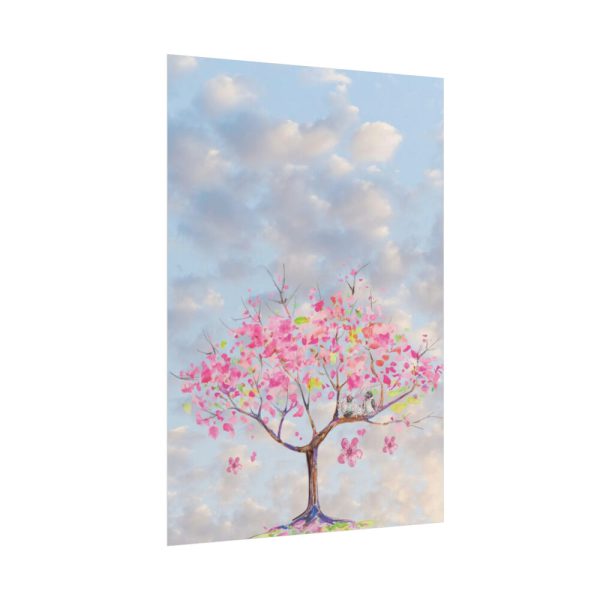 101894-342.jpg Fantasy Watercolor Tree Poster
