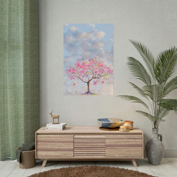 101894-343.jpg Fantasy Watercolor Tree Poster